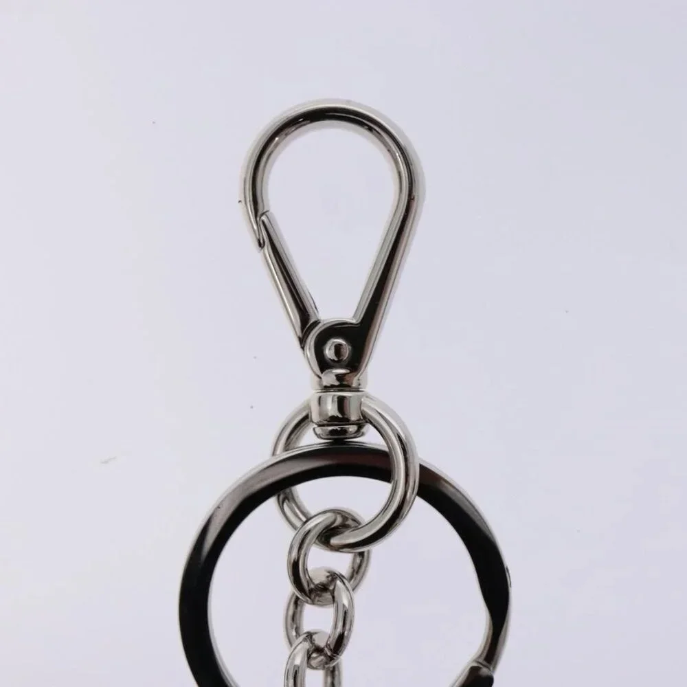 PRADA Key Charm metal Silver Auth